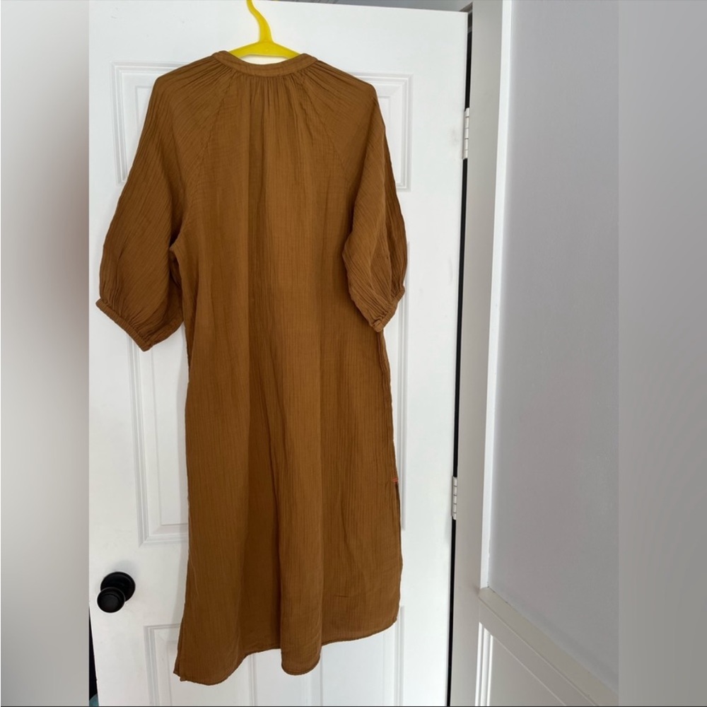 NEW Sundry Dijon Henley Dress - Picture 7 of 9